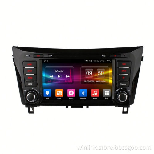 Ownice Android 6.0 Cortex A53 quad core Car Radio for nissan xtrial qashqai support DAB+ TPMS